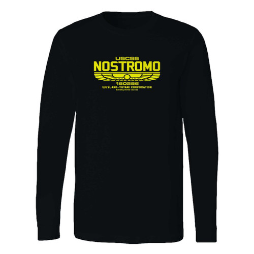 This classic fit alien inspired uscss nostromo weyland yutani long sleeve shirt is casually elegant and very comfortable. With fine quality print to make one stand out, it's a perfect fit for every occasion.