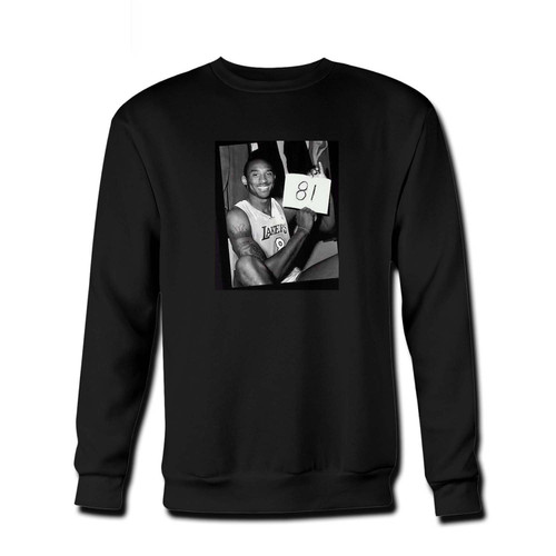 Your Kobe 81 bryan Fresh Best Crewneck Sweatshirt just got an update. This super comfortable and lighter weight crewneck will become your favorite go-to sweatshirt. The cozy spandex cuffs and waistband make this pill-resistant sweatshirt a fan favorite.And your group will look and feel their best in this premium ringspun cotton crew.
