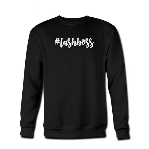 Your Lashboss Fresh Best Crewneck Sweatshirt just got an update. This super comfortable and lighter weight crewneck will become your favorite go-to sweatshirt. The cozy spandex cuffs and waistband make this pill-resistant sweatshirt a fan favorite.And your group will look and feel their best in this premium ringspun cotton crew.