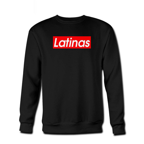 Your Latinas Fresh Best Crewneck Sweatshirt just got an update. This super comfortable and lighter weight crewneck will become your favorite go-to sweatshirt. The cozy spandex cuffs and waistband make this pill-resistant sweatshirt a fan favorite.And your group will look and feel their best in this premium ringspun cotton crew.
