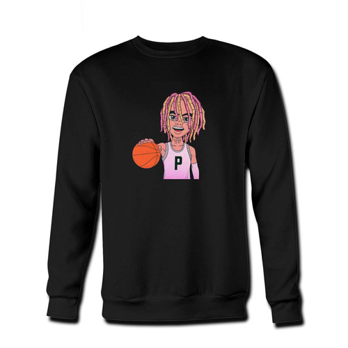 Your lil pump basketball Fresh Best Crewneck Sweatshirt just got an update. This super comfortable and lighter weight crewneck will become your favorite go-to sweatshirt. The cozy spandex cuffs and waistband make this pill-resistant sweatshirt a fan favorite.And your group will look and feel their best in this premium ringspun cotton crew.