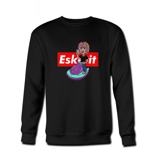 Your lil pump esketit jetski cartoon sticker Fresh Best Crewneck Sweatshirt just got an update. This super comfortable and lighter weight crewneck will become your favorite go-to sweatshirt. The cozy spandex cuffs and waistband make this pill-resistant sweatshirt a fan favorite.And your group will look and feel their best in this premium ringspun cotton crew.