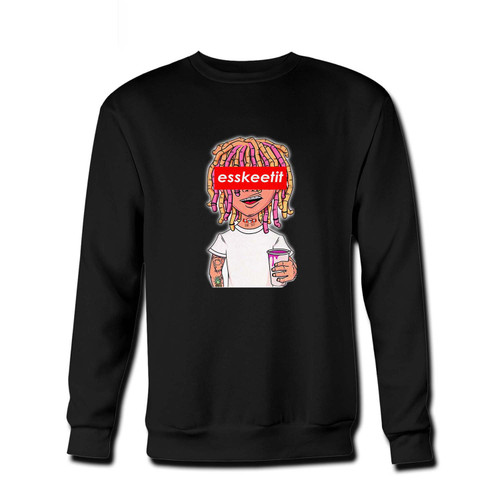 Your lil pump esskeetit Fresh Best Crewneck Sweatshirt just got an update. This super comfortable and lighter weight crewneck will become your favorite go-to sweatshirt. The cozy spandex cuffs and waistband make this pill-resistant sweatshirt a fan favorite.And your group will look and feel their best in this premium ringspun cotton crew.