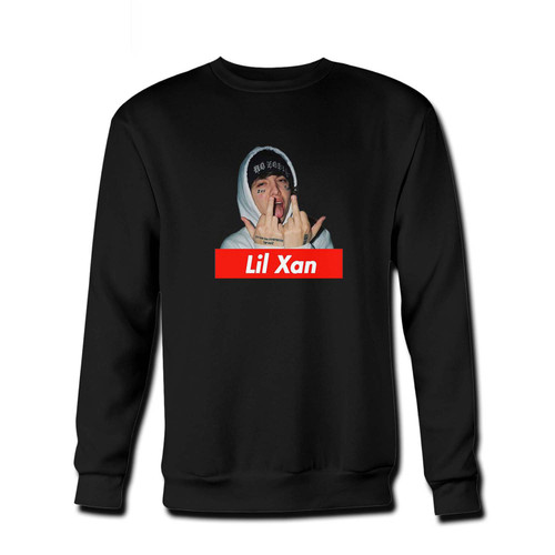 Your lil xan Fresh Best Crewneck Sweatshirt just got an update. This super comfortable and lighter weight crewneck will become your favorite go-to sweatshirt. The cozy spandex cuffs and waistband make this pill-resistant sweatshirt a fan favorite.And your group will look and feel their best in this premium ringspun cotton crew.