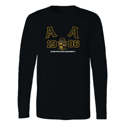 This classic fit alpha phi alpha long sleeve shirt is casually elegant and very comfortable. With fine quality print to make one stand out, it's a perfect fit for every occasion.