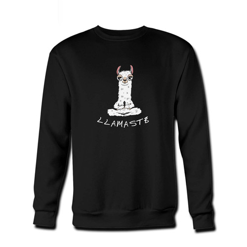 Your Llamaste Yoga Llama Fresh Best Crewneck Sweatshirt just got an update. This super comfortable and lighter weight crewneck will become your favorite go-to sweatshirt. The cozy spandex cuffs and waistband make this pill-resistant sweatshirt a fan favorite.And your group will look and feel their best in this premium ringspun cotton crew.