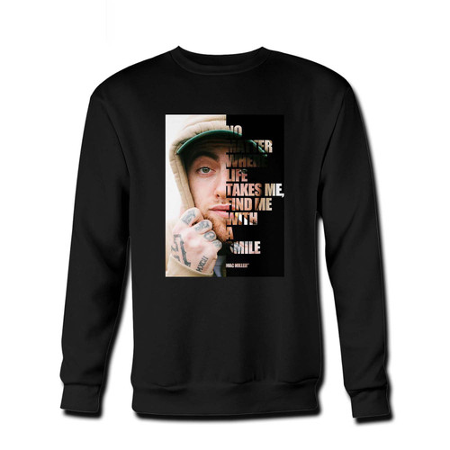 Your Mac Miller Best Day Ever Typography Fresh Best Crewneck Sweatshirt just got an update. This super comfortable and lighter weight crewneck will become your favorite go-to sweatshirt. The cozy spandex cuffs and waistband make this pill-resistant sweatshirt a fan favorite.And your group will look and feel their best in this premium ringspun cotton crew.