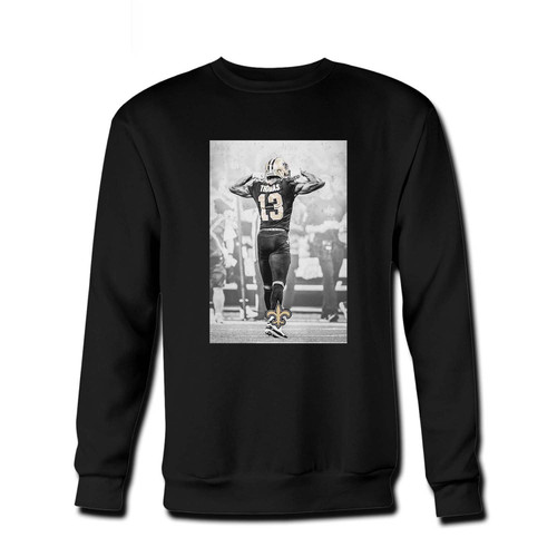 Your Michael Thomas GoSaints Fresh Best Crewneck Sweatshirt just got an update. This super comfortable and lighter weight crewneck will become your favorite go-to sweatshirt. The cozy spandex cuffs and waistband make this pill-resistant sweatshirt a fan favorite.And your group will look and feel their best in this premium ringspun cotton crew.