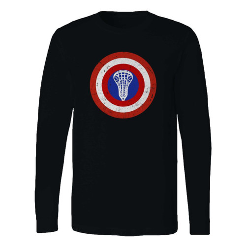 This classic fit america lax captain long sleeve shirt is casually elegant and very comfortable. With fine quality print to make one stand out, it's a perfect fit for every occasion.