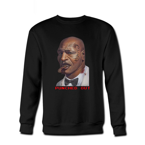 Your Mike Tyson Punched Out Fresh Best Crewneck Sweatshirt just got an update. This super comfortable and lighter weight crewneck will become your favorite go-to sweatshirt. The cozy spandex cuffs and waistband make this pill-resistant sweatshirt a fan favorite.And your group will look and feel their best in this premium ringspun cotton crew.