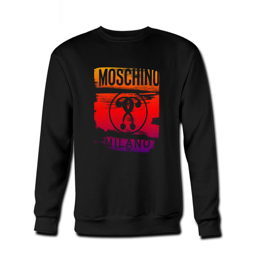 Your Moschino Milano Fresh Best Crewneck Sweatshirt just got an update. This super comfortable and lighter weight crewneck will become your favorite go-to sweatshirt. The cozy spandex cuffs and waistband make this pill-resistant sweatshirt a fan favorite.And your group will look and feel their best in this premium ringspun cotton crew.