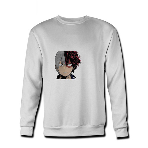 Your my favorite todoroki Fresh Best Crewneck Sweatshirt just got an update. This super comfortable and lighter weight crewneck will become your favorite go-to sweatshirt. The cozy spandex cuffs and waistband make this pill-resistant sweatshirt a fan favorite.And your group will look and feel their best in this premium ringspun cotton crew.