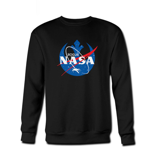 Your Nasa Rogue Fresh Best Crewneck Sweatshirt just got an update. This super comfortable and lighter weight crewneck will become your favorite go-to sweatshirt. The cozy spandex cuffs and waistband make this pill-resistant sweatshirt a fan favorite.And your group will look and feel their best in this premium ringspun cotton crew.