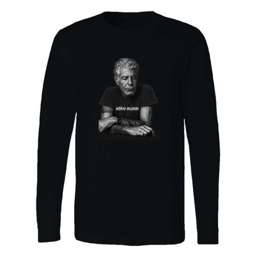 This classic fit anthony bourdain chef long sleeve shirt is casually elegant and very comfortable. With fine quality print to make one stand out, it's a perfect fit for every occasion.