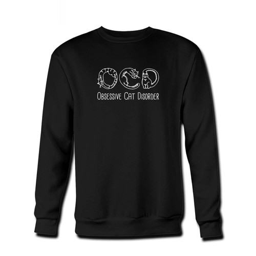 Your Obsessive Cat Disorder Fresh Best Crewneck Sweatshirt just got an update. This super comfortable and lighter weight crewneck will become your favorite go-to sweatshirt. The cozy spandex cuffs and waistband make this pill-resistant sweatshirt a fan favorite.And your group will look and feel their best in this premium ringspun cotton crew.