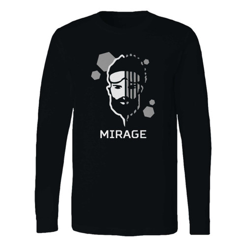 This classic fit apex legends mirage battle royale long sleeve shirt is casually elegant and very comfortable. With fine quality print to make one stand out, it's a perfect fit for every occasion.