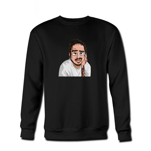 Your Post Malone Art Fresh Best Crewneck Sweatshirt just got an update. This super comfortable and lighter weight crewneck will become your favorite go-to sweatshirt. The cozy spandex cuffs and waistband make this pill-resistant sweatshirt a fan favorite.And your group will look and feel their best in this premium ringspun cotton crew.