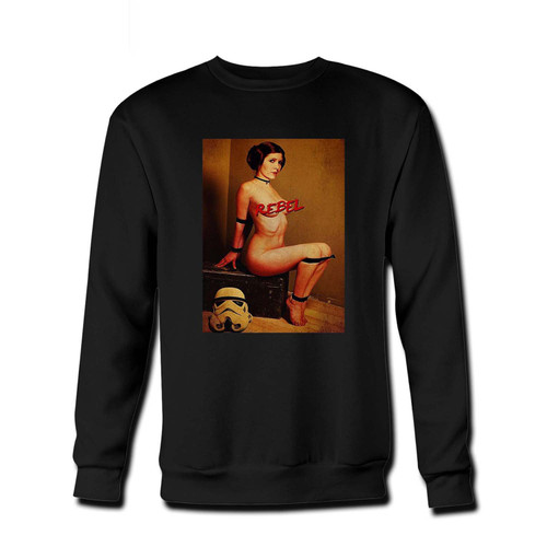 Your Princess Slave Leia Rebel Fresh Best Crewneck Sweatshirt just got an update. This super comfortable and lighter weight crewneck will become your favorite go-to sweatshirt. The cozy spandex cuffs and waistband make this pill-resistant sweatshirt a fan favorite.And your group will look and feel their best in this premium ringspun cotton crew.