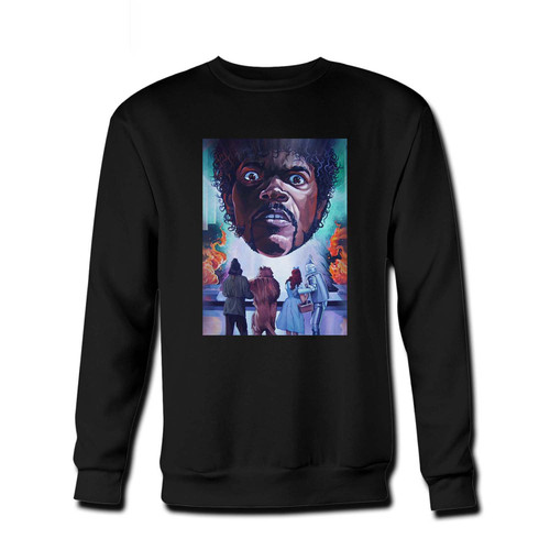 Your Pulp Fiction Art Cover Fresh Best Crewneck Sweatshirt just got an update. This super comfortable and lighter weight crewneck will become your favorite go-to sweatshirt. The cozy spandex cuffs and waistband make this pill-resistant sweatshirt a fan favorite.And your group will look and feel their best in this premium ringspun cotton crew.