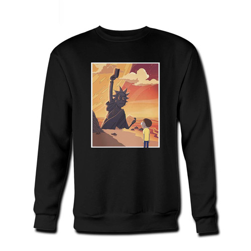 Your Rick And Morty And Harmon Cartoon Tv Show Art Fresh Best Crewneck Sweatshirt just got an update. This super comfortable and lighter weight crewneck will become your favorite go-to sweatshirt. The cozy spandex cuffs and waistband make this pill-resistant sweatshirt a fan favorite.And your group will look and feel their best in this premium ringspun cotton crew.