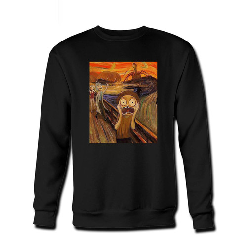 Your Rick and Morty in Van Gough art Fresh Best Crewneck Sweatshirt just got an update. This super comfortable and lighter weight crewneck will become your favorite go-to sweatshirt. The cozy spandex cuffs and waistband make this pill-resistant sweatshirt a fan favorite.And your group will look and feel their best in this premium ringspun cotton crew.