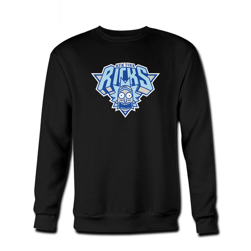 Your Rick and Morty New York Knicks Fresh Best Crewneck Sweatshirt just got an update. This super comfortable and lighter weight crewneck will become your favorite go-to sweatshirt. The cozy spandex cuffs and waistband make this pill-resistant sweatshirt a fan favorite.And your group will look and feel their best in this premium ringspun cotton crew.