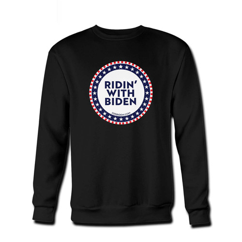 Your Ridin With Biden Fresh Best Crewneck Sweatshirt just got an update. This super comfortable and lighter weight crewneck will become your favorite go-to sweatshirt. The cozy spandex cuffs and waistband make this pill-resistant sweatshirt a fan favorite.And your group will look and feel their best in this premium ringspun cotton crew.