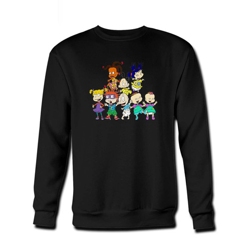 Your rugrats Fresh Best Crewneck Sweatshirt just got an update. This super comfortable and lighter weight crewneck will become your favorite go-to sweatshirt. The cozy spandex cuffs and waistband make this pill-resistant sweatshirt a fan favorite.And your group will look and feel their best in this premium ringspun cotton crew.