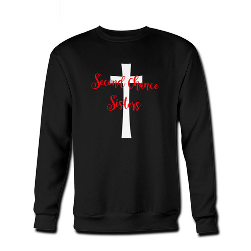 Your Second Chance Sisters Fresh Best Crewneck Sweatshirt just got an update. This super comfortable and lighter weight crewneck will become your favorite go-to sweatshirt. The cozy spandex cuffs and waistband make this pill-resistant sweatshirt a fan favorite.And your group will look and feel their best in this premium ringspun cotton crew.