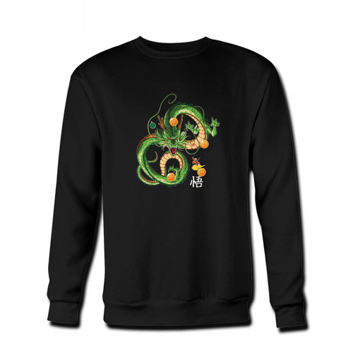 Your Shenron Dragon with Dragonballs - DBZ Fresh Best Crewneck Sweatshirt just got an update. This super comfortable and lighter weight crewneck will become your favorite go-to sweatshirt. The cozy spandex cuffs and waistband make this pill-resistant sweatshirt a fan favorite.And your group will look and feel their best in this premium ringspun cotton crew.