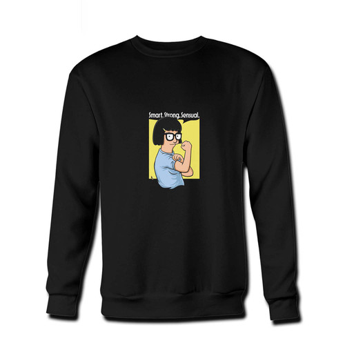 Your Smart Strong Sensual Fresh Best Crewneck Sweatshirt just got an update. This super comfortable and lighter weight crewneck will become your favorite go-to sweatshirt. The cozy spandex cuffs and waistband make this pill-resistant sweatshirt a fan favorite.And your group will look and feel their best in this premium ringspun cotton crew.