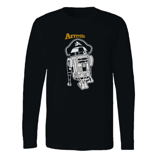 This classic fit arrr2d2 star wars r2-d2 pirate long sleeve shirt is casually elegant and very comfortable. With fine quality print to make one stand out, it's a perfect fit for every occasion.
