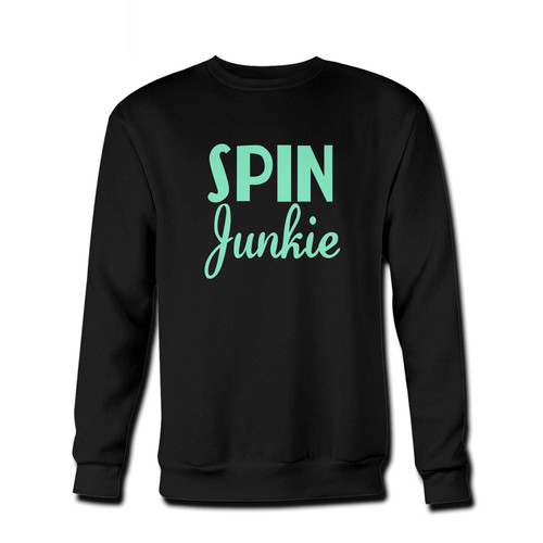Your Spin Junkie Spin Class Spinning Fresh Best Crewneck Sweatshirt just got an update. This super comfortable and lighter weight crewneck will become your favorite go-to sweatshirt. The cozy spandex cuffs and waistband make this pill-resistant sweatshirt a fan favorite.And your group will look and feel their best in this premium ringspun cotton crew.