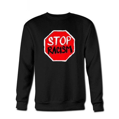 Your stop racism Fresh Best Crewneck Sweatshirt just got an update. This super comfortable and lighter weight crewneck will become your favorite go-to sweatshirt. The cozy spandex cuffs and waistband make this pill-resistant sweatshirt a fan favorite.And your group will look and feel their best in this premium ringspun cotton crew.