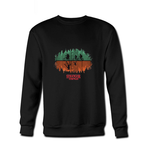 Your stranger things Fresh Best Crewneck Sweatshirt just got an update. This super comfortable and lighter weight crewneck will become your favorite go-to sweatshirt. The cozy spandex cuffs and waistband make this pill-resistant sweatshirt a fan favorite.And your group will look and feel their best in this premium ringspun cotton crew.