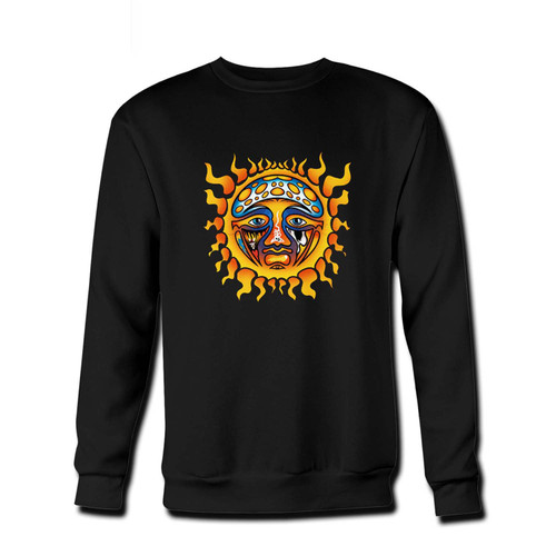 Your Sublime Santeria Sun Sad Fresh Best Crewneck Sweatshirt just got an update. This super comfortable and lighter weight crewneck will become your favorite go-to sweatshirt. The cozy spandex cuffs and waistband make this pill-resistant sweatshirt a fan favorite.And your group will look and feel their best in this premium ringspun cotton crew.