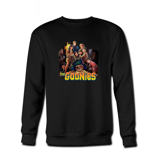 Your The Goonies Fresh Best Crewneck Sweatshirt just got an update. This super comfortable and lighter weight crewneck will become your favorite go-to sweatshirt. The cozy spandex cuffs and waistband make this pill-resistant sweatshirt a fan favorite.And your group will look and feel their best in this premium ringspun cotton crew.