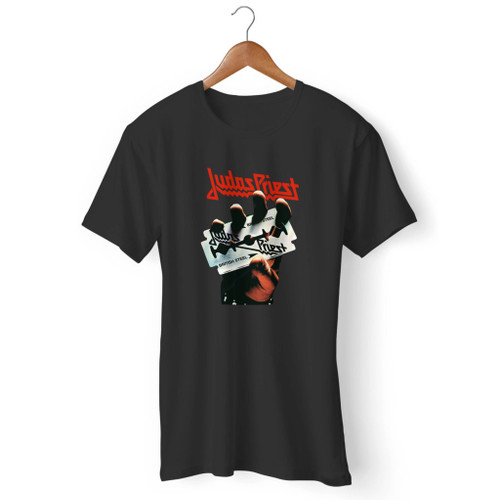 Judas Priest British Steel Men T Shirt