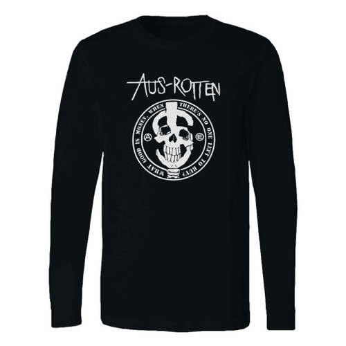 This classic fit aus-rotten american anarcho-punk crust punk band long sleeve shirt is casually elegant and very comfortable. With fine quality print to make one stand out, it's a perfect fit for every occasion.