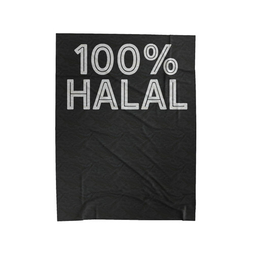 100% Halal Velveteen Blanket