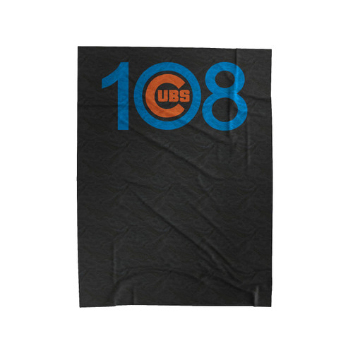 108 Cubs Win! Chicago Cubs World Series Velveteen Blanket