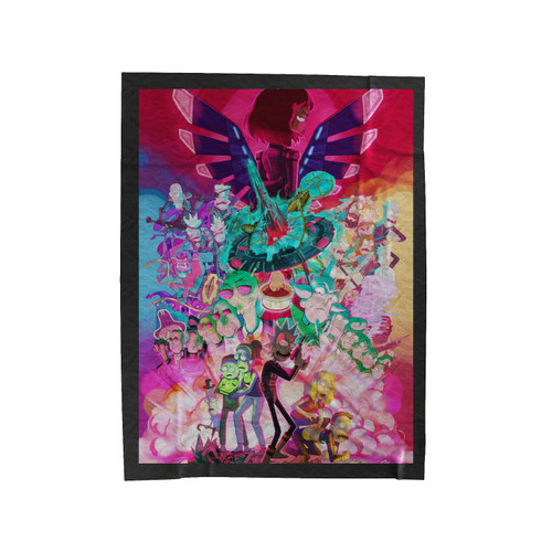 1080P Rick And Morty Velveteen Blanket
