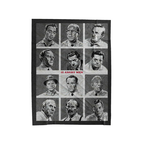 12 Angry Men Velveteen Blanket