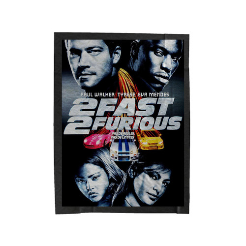 2 Fast 2 Furious Velveteen Blanket
