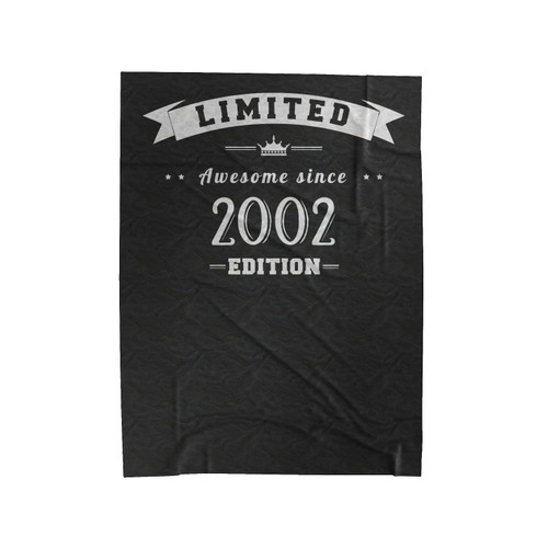 2002 Limited Edition Birthday Party Velveteen Blanket