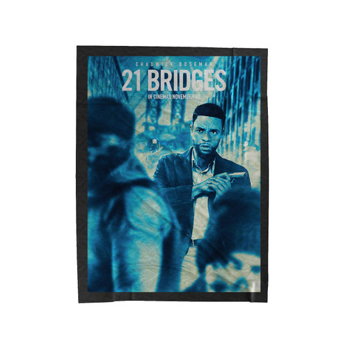 21 Bridges Cover Movie Velveteen Blanket