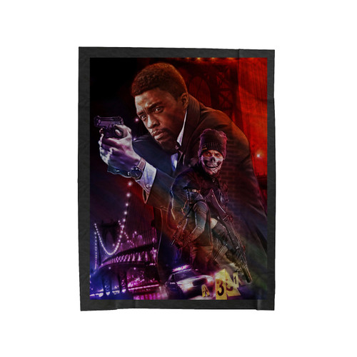 21 Bridges Movie Velveteen Blanket