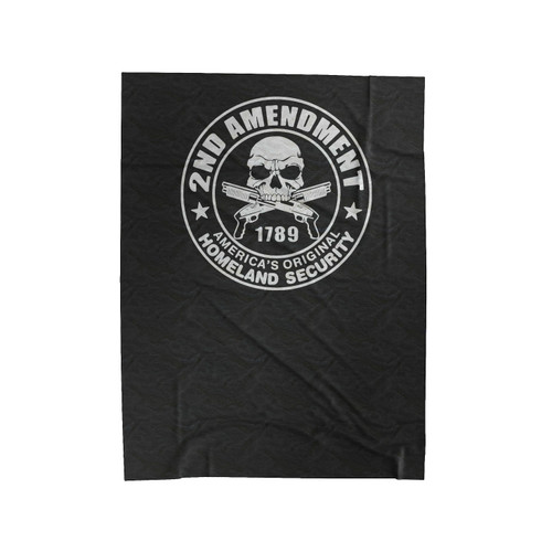 2Nd Amendment Pro Guns Control Armed Forces Army Shooter Tea Pary Conservative Biker Gun Control Conservative Biker Harley Davidson Usa Velveteen Blanket