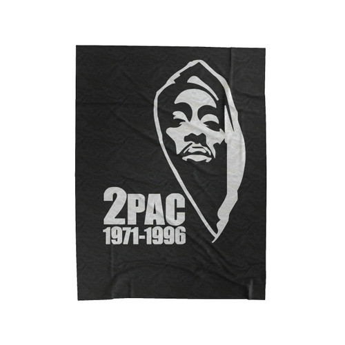 2Pac 1971-1996 Only God Can Judge Me Velveteen Blanket