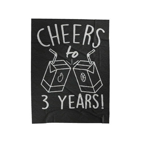 3Rd Birthday Velveteen Blanket